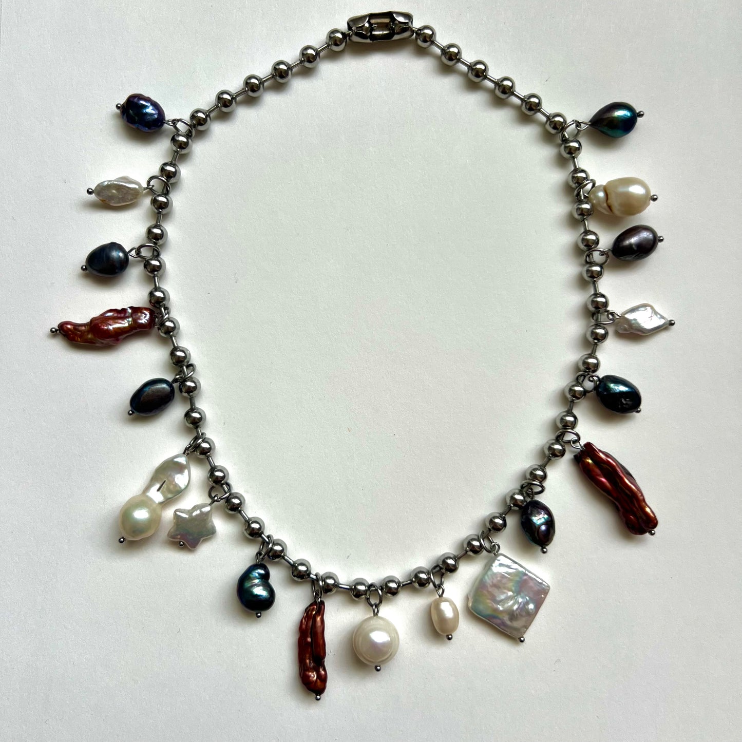 Pearlie Ballchain Necklace