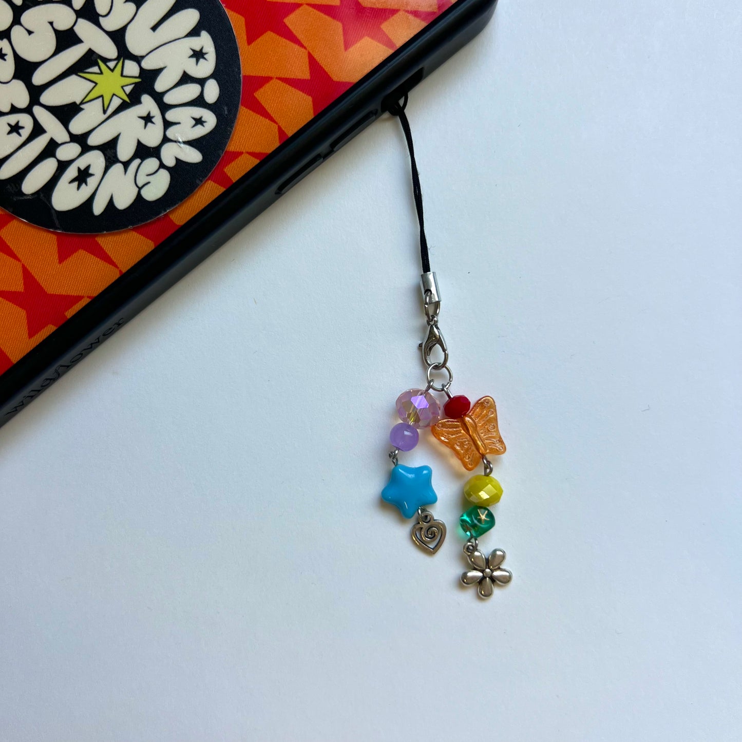 Rainbow Bright Phone Charm