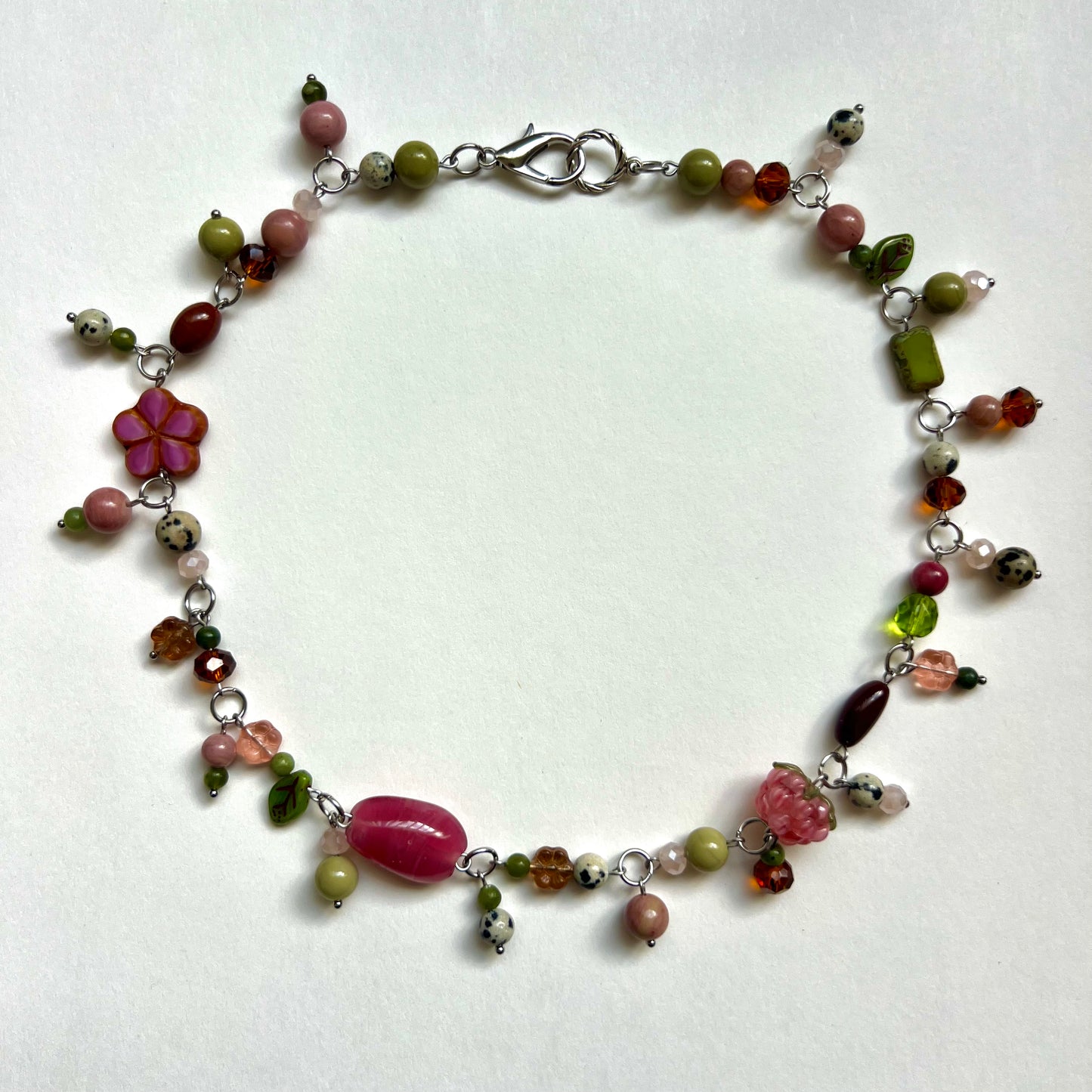 Sweet Raspberry Necklace