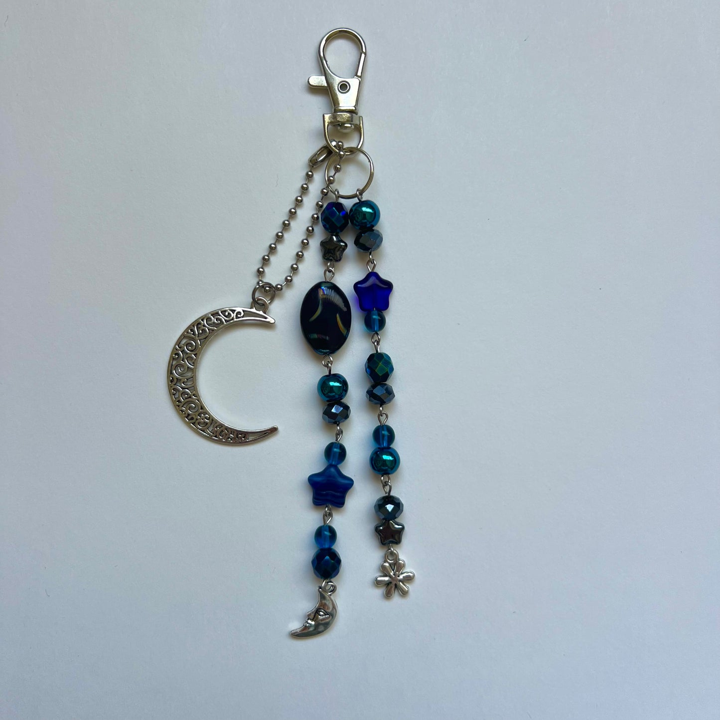 Feeling Blue Keychain