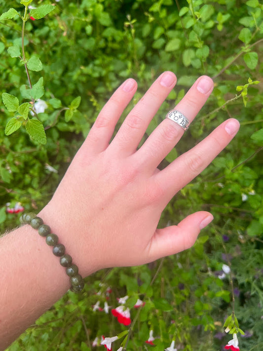 Jade Intentional Healing Crystal Bracelet